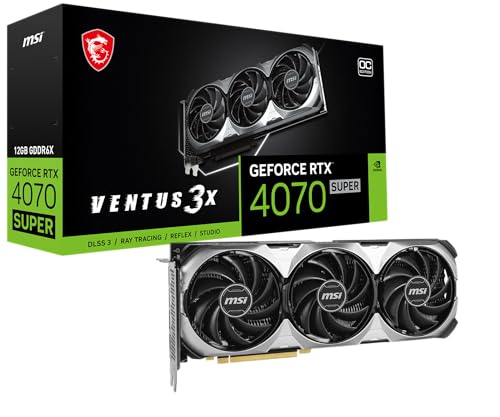 Amazon | MSI Gaming RTX 4070 Super 12G Ventus 3X OC